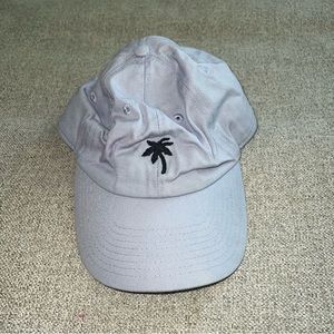 Palm Tree Light Purple Baseball Cap